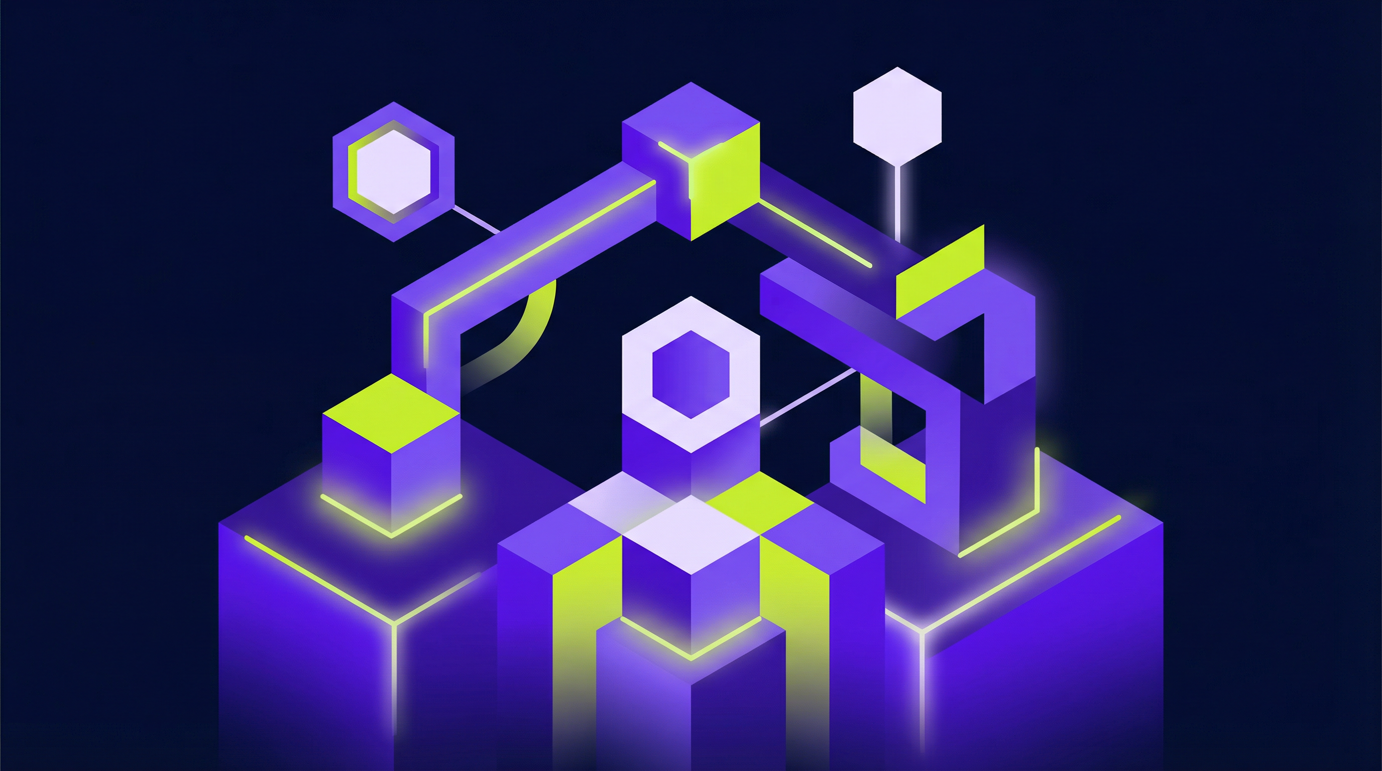 Ilustração abstrata - Fundação do Negócio