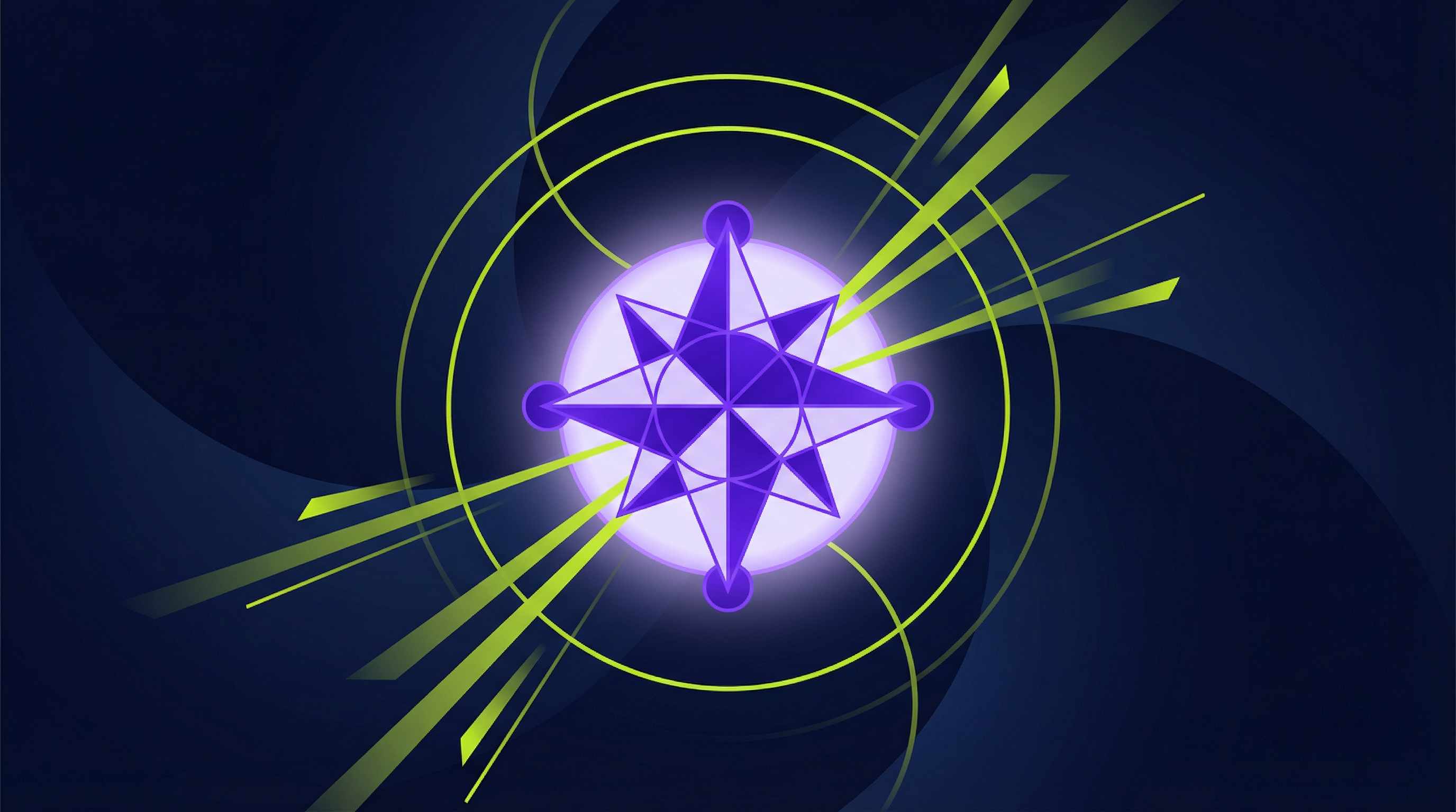 Ilustração abstrata - Propósito e Posicionamento