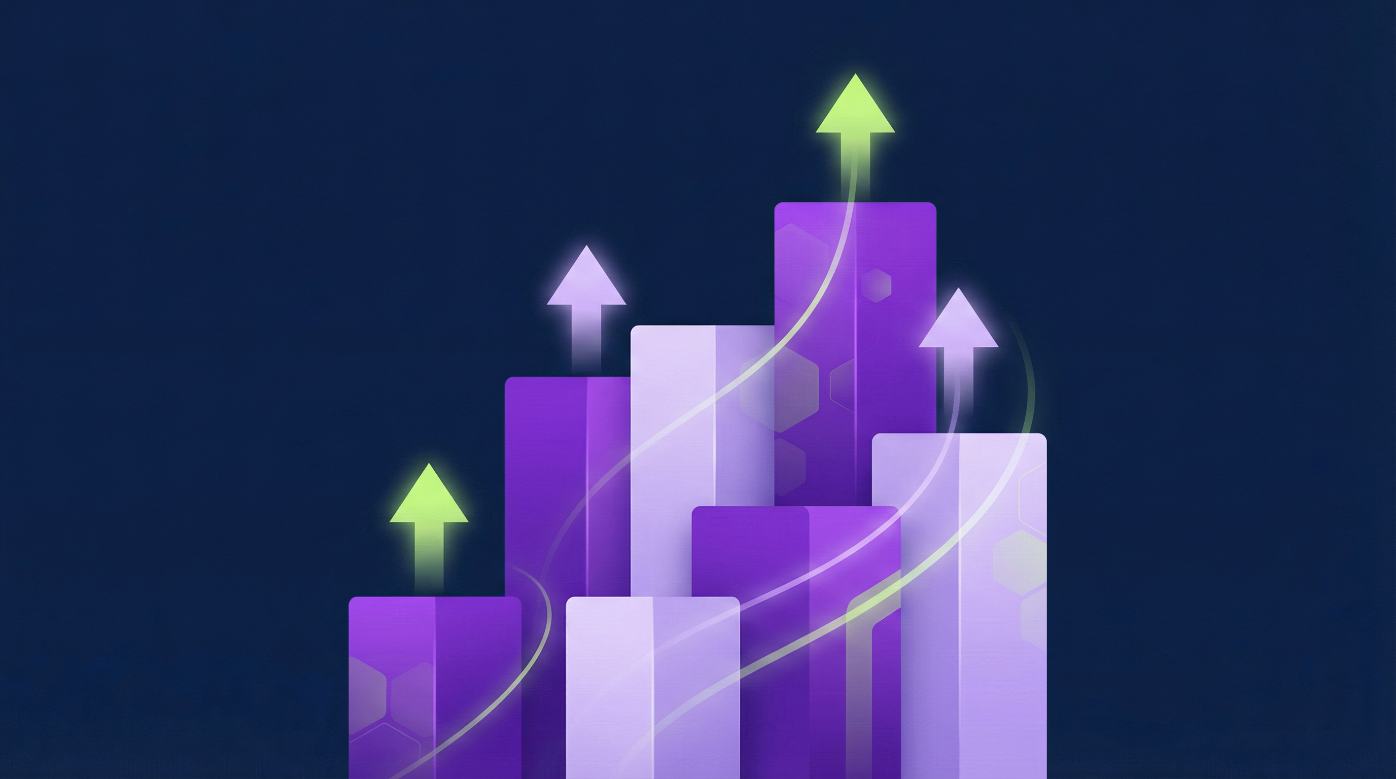 Ilustração abstrata - Plano Financeiro